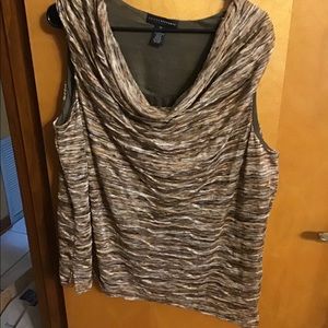 Grace Element Knit Lined Top 3X Sleeveless